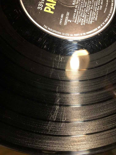 Lp The Beatles Please Please Me Mono Inglês Raro Rock Uk (Usado)