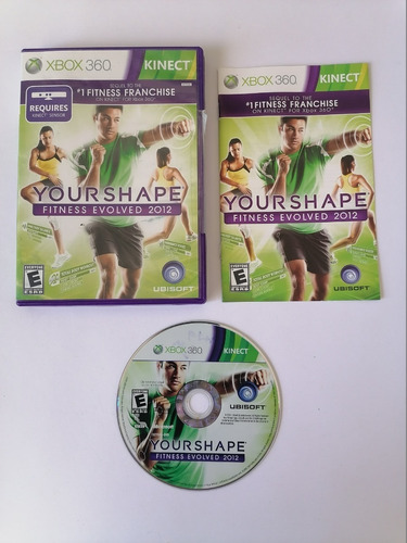 Kinect Your Shape Fitness Evolved 2012 Xbox 360