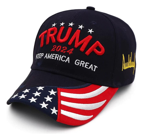 Trump 2024 Sombrero, Donald Trump 2024 Maga Sombrero Bordado