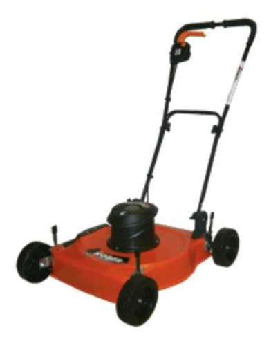 Imagen 2 de 2 de Cortadora de pasto eléctrica Nober RS 400 con bolsa recolectora de 0.7 hp y 220V color naranja/negro