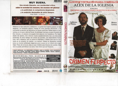 Crimen Ferpecto (2004) - Dvd Original - Mcbmi