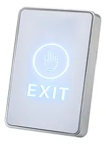 Comprar Boton Pulsador De Salida Touch Led Control Accesos Blanco C3
