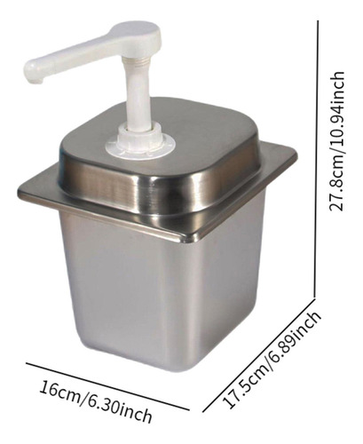 Frasco De Xarope Com Bomba Dispensador De Xarope 2,3l 20cc