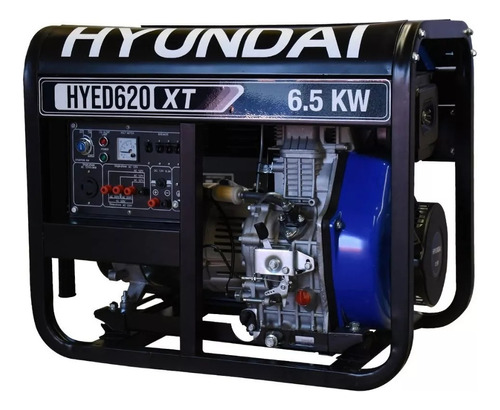Hyundai Generador Diesel Monofásico Profesional Hyed620xt