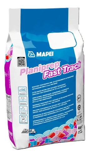 Mortero Para Alisar Pisos Planiprep Secado Rápido 4kg - 20m2