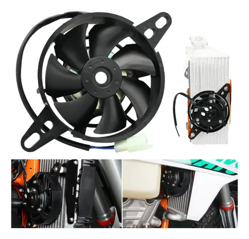 Kit Cooler Automático Ventoinha + Cebolao Kxf Klx Crf Yzf Wr