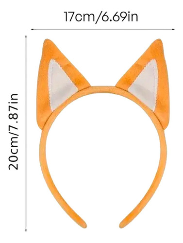 Diadema De Bluey Y Bingo Diadema Orejas De Perro 1 Par Azul