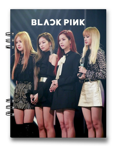 Imagen 3 de 4 de Cuaderno Black Pink 15x20 Cms Media Carta 100 Hojas