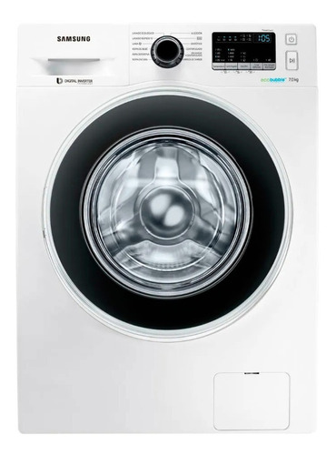 Lavarropas Samsung Ww70j4463gw 7kg Blanco Cuo