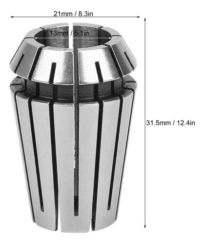 Pinza De Pinza, 2 Mandriles De Resorte Er20 De 13 Mm Para Gr