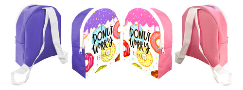 160 Mochilitas Donitas Donut Worry Fiesta Recuerdo Csc031