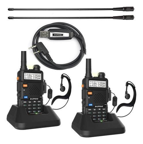 2 Canal Baofeng Uv-5r Radio Bidireccional Doble Banda Walkie