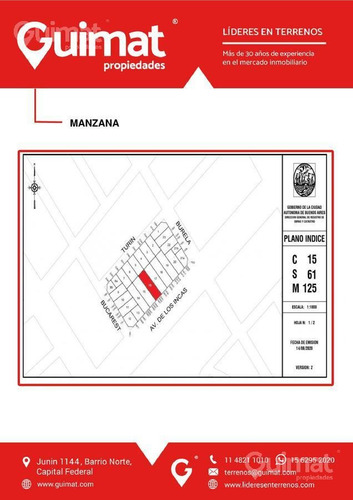Imagen 19 de 30 de Terreno En Venta! Planos Aprobados, Av. De Los Incas! - Lideres En Terrenos - Guimat Propiedades