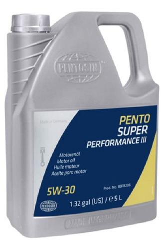Aceite Sintetico Pento Super Performance Ill 5w-30 5l
