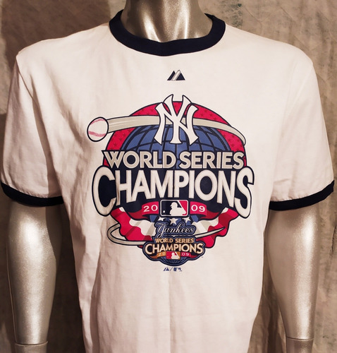 Franela Blanca - Hombre - Talla Xl - New York Yankees