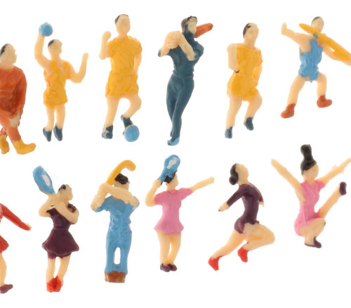 3 :100 Figuras De Plástico A Escala 12x, Figura Modelo De