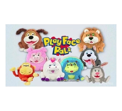Peluche León Emociones Cambia Expresiones Play Face Pals