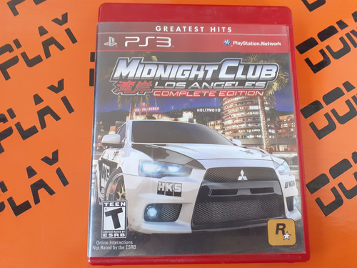 Midnight Club: Los Angeles Ps3 Físico Envíos Dom Play