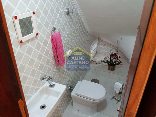 Sobrado 2 Dorms, Mirim, Praia Grande - R$ 850 Mil - Vact1263