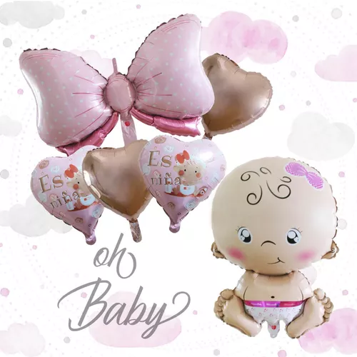 Super lazo foil bebé niña rosa – La Central del Globo