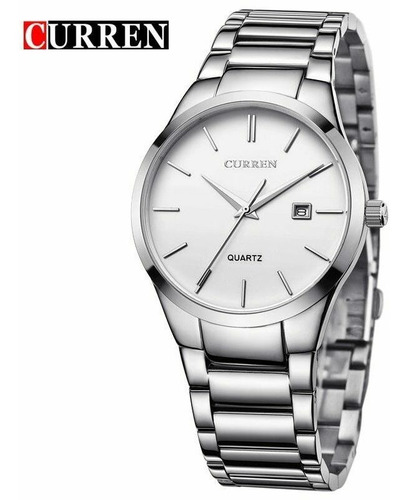 Imagen 5 de 10 de Reloj Curren De Hombre Metal Calendario
