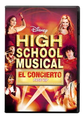 High School Musical El Concierto Pelicula Dvd Original Sella