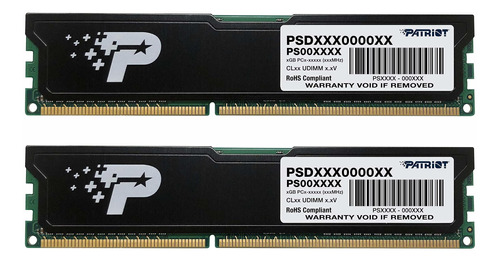 Memoria Ram 8gb (2x4gb) Ddr3 1600mhz Pc3-12800 Patriot