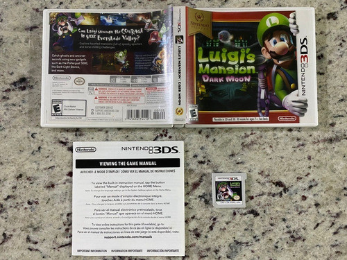 Imagen 2 de 7 de Luigi's Mansion: Dark Moon Nintendo 3ds Físico