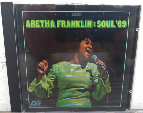 Aretha Franklin - Soul '69 - Cd Aleman Año 1993 - Soul Fu