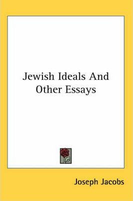 Libro Jewish Ideals And Other Essays - Joseph Jacobs