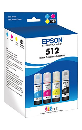 Epson T512 Ecotank Color Combo Pack Botella De Tinta De Para