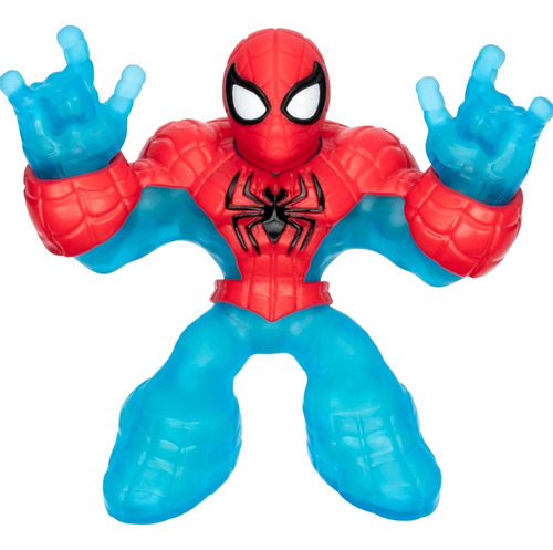 Goo Jit Zu Glow Surge Spiderman Elástico Estirable