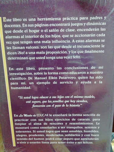 Imagen 2 de 2 de Libro La Misión De Educar Jorge Duque Linares.