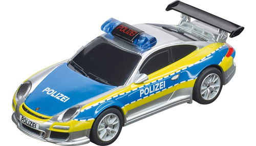 Carrera  Porsche 911 Polizei 1:43 Escala Analógica Ranura .