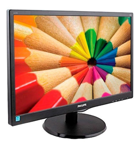 Imagen 8 de 8 de Monitor gamer Philips V 243V5LHSB LCD 23.6" negro 100V/240V