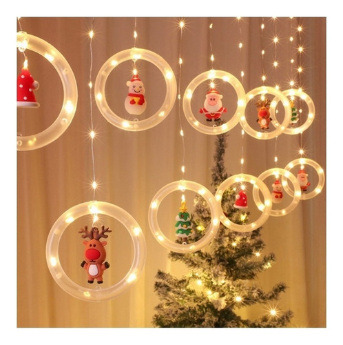 Luces De Navidad Led Luces Santa Claus Usb 3m.