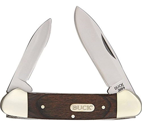 Buck Knives 0389brs Canoe Cuchillo De Bolsillo Plegable De D