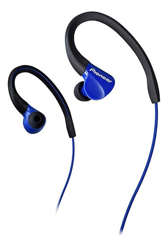 Auriculares Pioneer Azules Sport In Ear Se-e3 Resist Agua