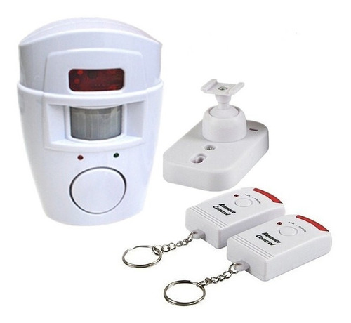 Sensor Infrarrojo De Movimiento Alarma Casa 2 Controles