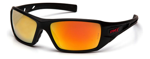 Gafas De Seguridad Pyramex Safety, Lente Espejado Naranja