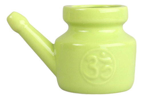 3 Neti Pot De Cerámica Sinus Rinse Pot Bote De Verde Verde