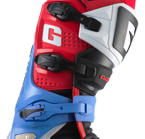 Bota Gaerne Cross Sg 12 - Realm - Azul/vermelho/branco
