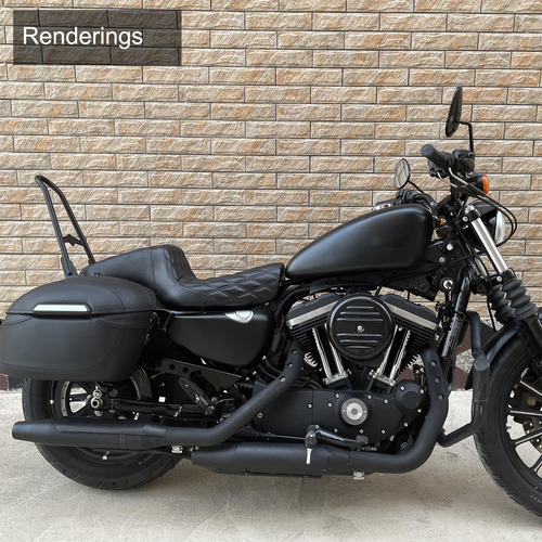 Asientos De Motocicleta Para Harley Sportster 883 1200 2009