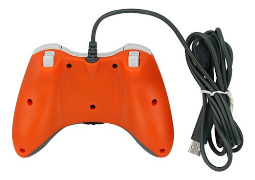Joystick Control Mando Para Xbox 360 Cableado Naranja