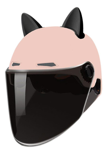 Casco De Moto Con Visera, Medio Casco De Motocicleta, Lindo,