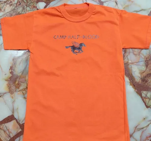 Camiseta Camp Half Blood Percy Jackson 100% Poliéster #2165 - R$ 25,00