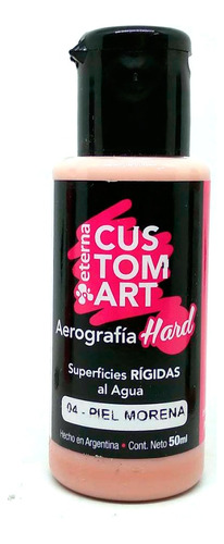 Pintura Para Aerografo Eterna Custom Hard Color Piel Morena