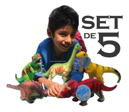 Imagen 2 de 7 de Dinosaurios Medianos Rugido Y Luces - Anquilosaurio Bumpy