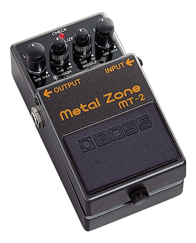 Imagen 6 de 7 de Pedal De Efecto Para Guitarra Boss Mt-2 Metal Zone