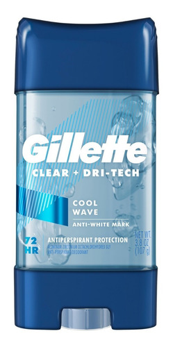 Imagen 1 de 7 de Desodorante Gillette Gel Cool Wave Barra Larga Duracion 72h
